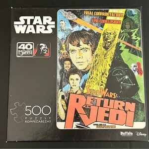 Star Wars Return of the Jedi‎ 500 Piece Puzzle Uncounted